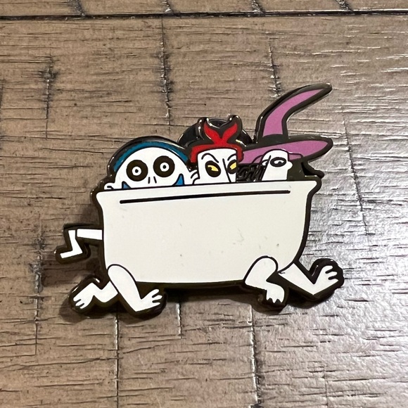 Disney Nightmare Before Christmas Shock, Jock, and Barrel Enamel Pin - Picture 1 of 5